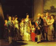 Francisco Jose de Goya Charles IV and His Family oil painting reproduction